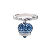 Anillo Chantecler Mujer Campanelle in Oro blanco Zaffiro 1.10 Ct 33709 - 33709-13